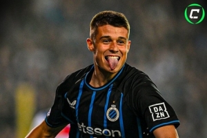 斯基拉：米兰关注布鲁日前锋特雷索尔迪，球员欧冠对阵巴萨破门