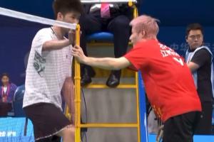 望无大碍！石宇奇谈全运会因伤退赛：我感觉跟腱响了一下但没断