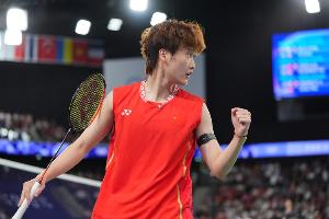 陈雨菲2-0韩悦晋级全运会女单决赛，将与王祉怡争夺冠军