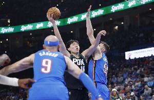 杨瀚森：去了G联盟之后感觉自己在场上表现和适应程度都好了很多