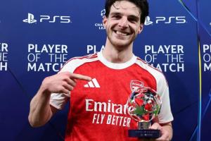 赖斯盛赞苏维门迪：和他踢球太舒服了，他可是西班牙的6号