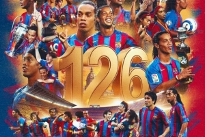 巴萨迎来成立126周年纪念日，小罗社媒晒海报送祝福