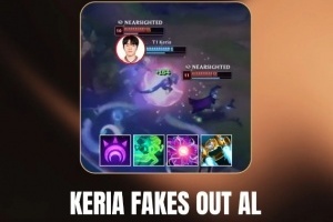 League Awards：Keria两生花影开团荣获国外联盟颁奖典礼年度最佳操作