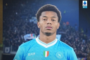 单刀球制胜！意甲官方：内雷斯当选罗马vs那不勒斯全场最佳