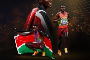 未来可期！官方：肯尼亚3000米障碍选手塞雷姆当选最佳男子新人奖