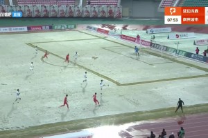 疑似误判，中甲联赛延边队进球被吹越位