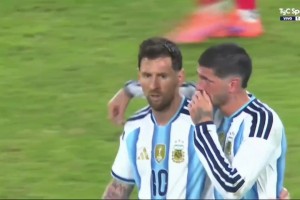 梅西传射！梅西禁区内抽射破门！劳塔罗直塞送助攻！