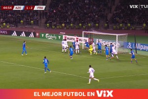 泰山压顶！马特塔高高跃起头锤扳平比分