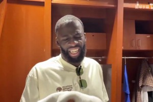 被NBA官方警告！追梦回应跟球迷的对峙：他一直说我娘们唧唧的