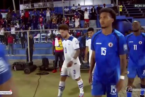 [集锦]世预赛-险遭点球绝杀 库拉索0-0牙买加首进世界杯