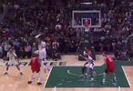 浑身都是假动作！杜兰特持球突进急停晃飞字母哥跳投轻松打进