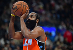 哈登36岁后连续两场砍至少35分5板5助历史第四人&比肩詹杜库